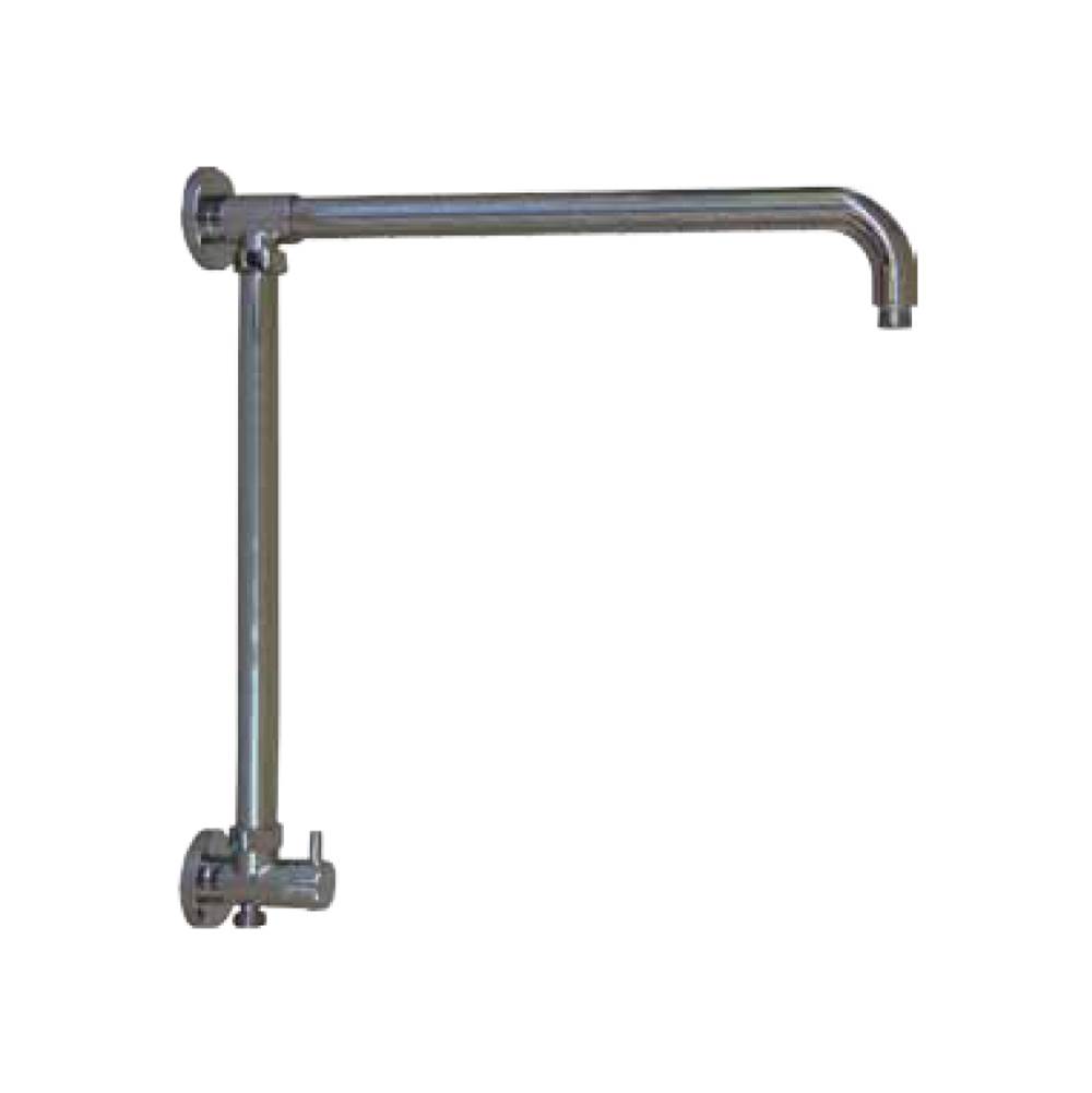 Opella Opella''s Vertical Riser with 17'' Shower Arm and Built-in Diverter for Hand Shower - Chrome