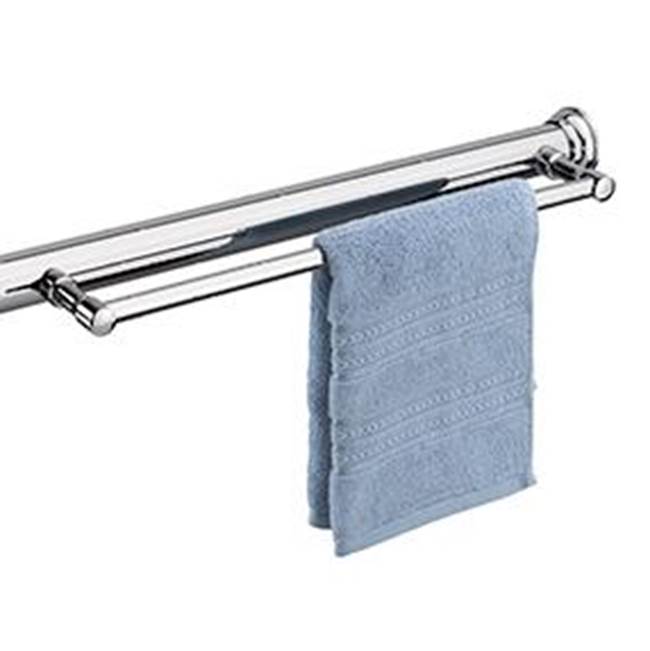 Palmer Industries Towel Rail (Single) in Satin Nickel Un-Lacquered