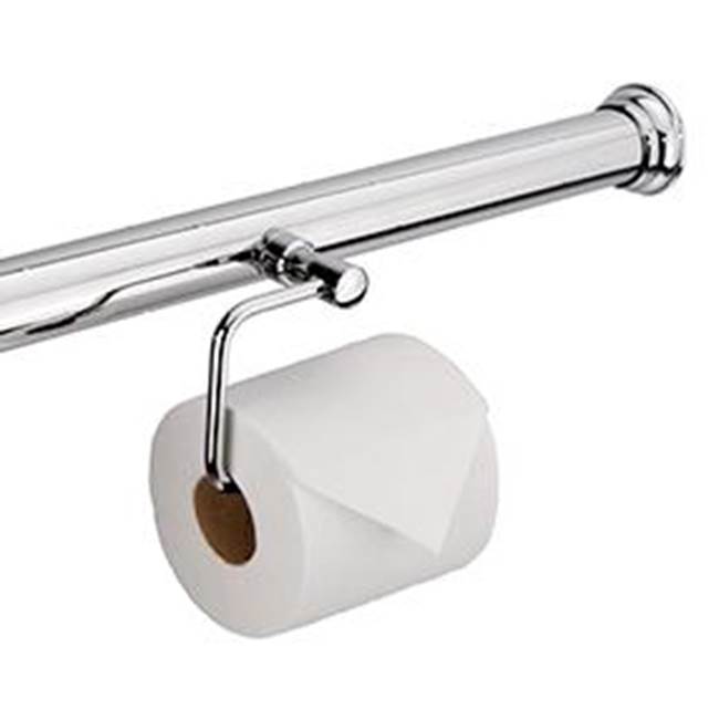 Palmer Industries Toilet Paper Holder in Polished Nickel Un-Lacquered