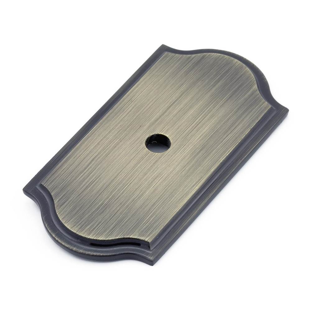 Richelieu America Transitional Metal Backplate for Knob - 1040