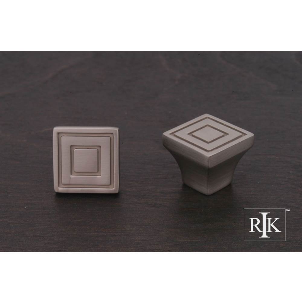 RK International Small Contemporary Square Knob