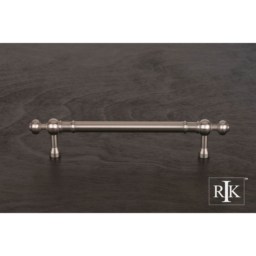 RK International 5'' c/c Plain Pull with Decorative Ends