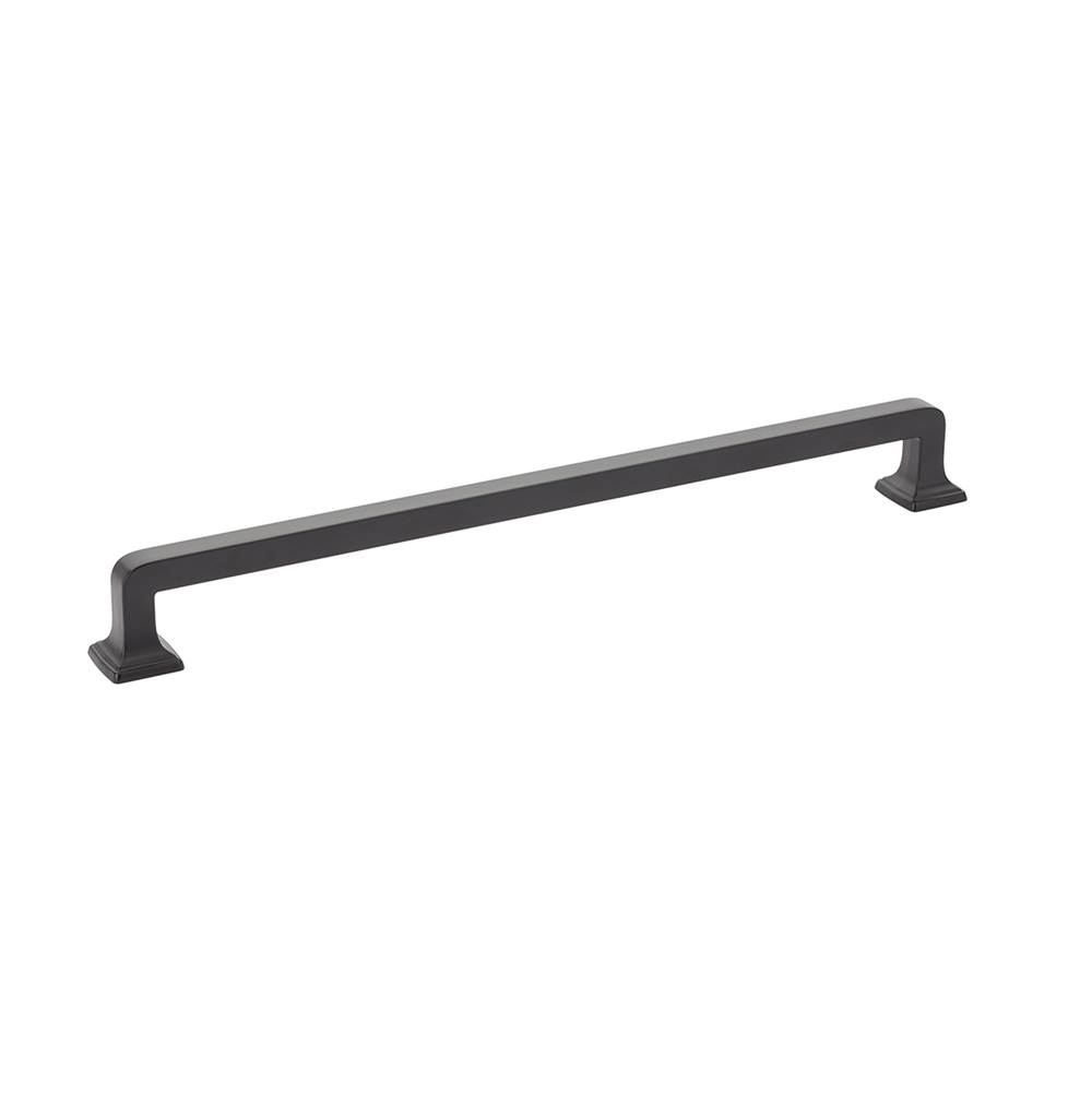 Schaub And Company Concealed Surface, Appliance Pull, Matte Black, 15'' cc