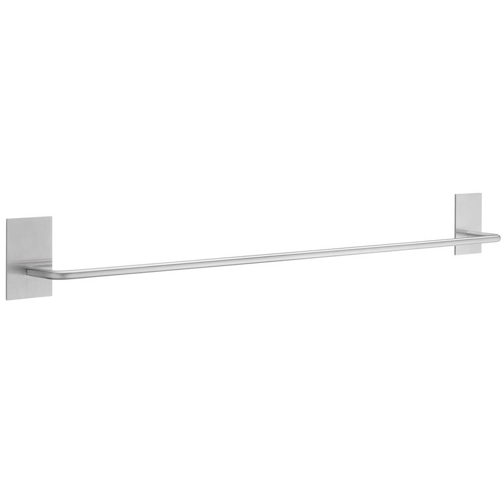 Smedbo Self adhesive 22.5'' towel bar brushed stainless steel - rectangle plate