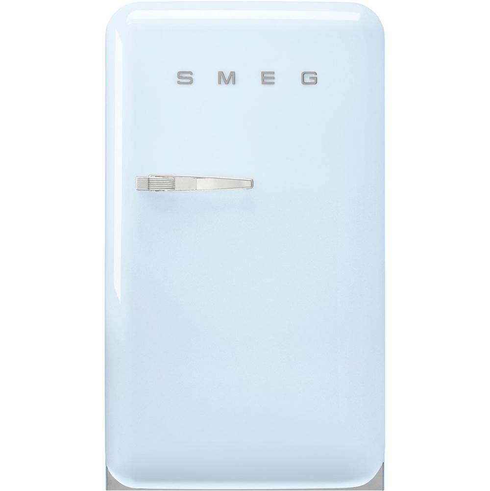 Smeg USA FAB10 Retro 22'' Refrigerator w/Freezer Compartment. Pastel Blue. Right Hinge ONLY
