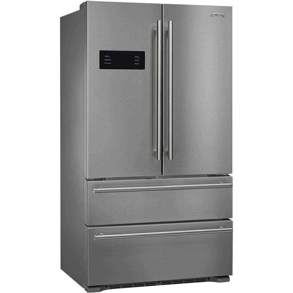 Smeg USA 36'' Freestanding, Counter Depth, French Door Refrig w/ 2 Bottom-Freezer Drawers.
While Supplies Last