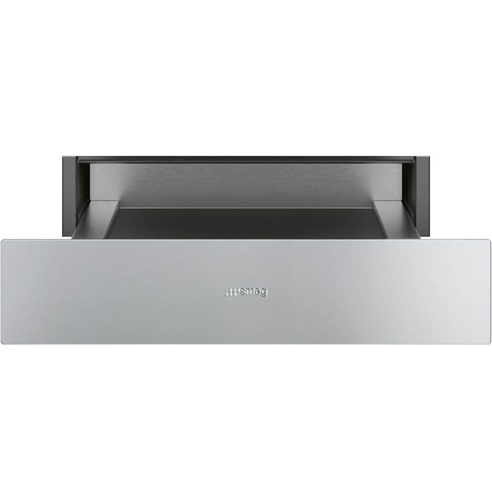 Smeg USA 60 cm (24'') Storage Drawer. Push/Pull Open/Close. Stainless Steel
