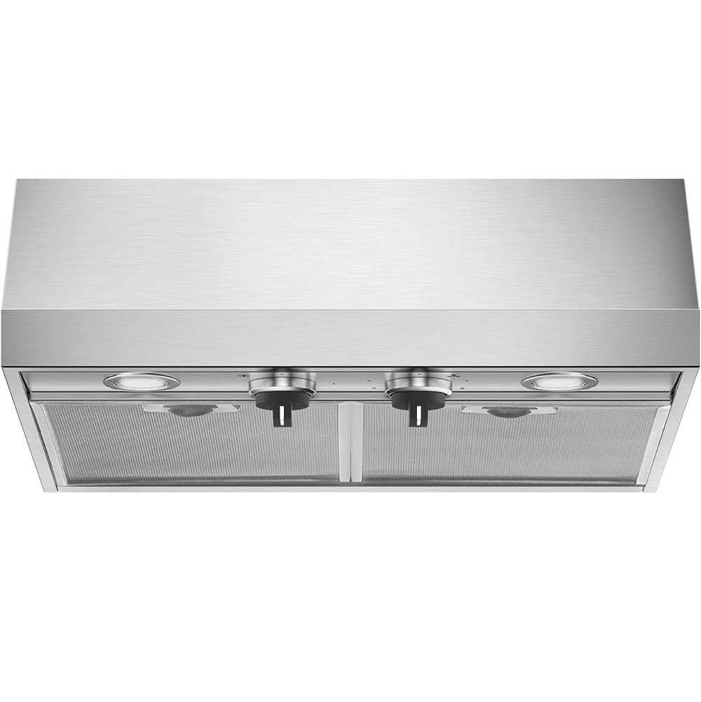 Smeg USA Under-Cabinet 24'' Wall Vent Hood. 600 cfm. Vent or Recirc. Stainless Steel
