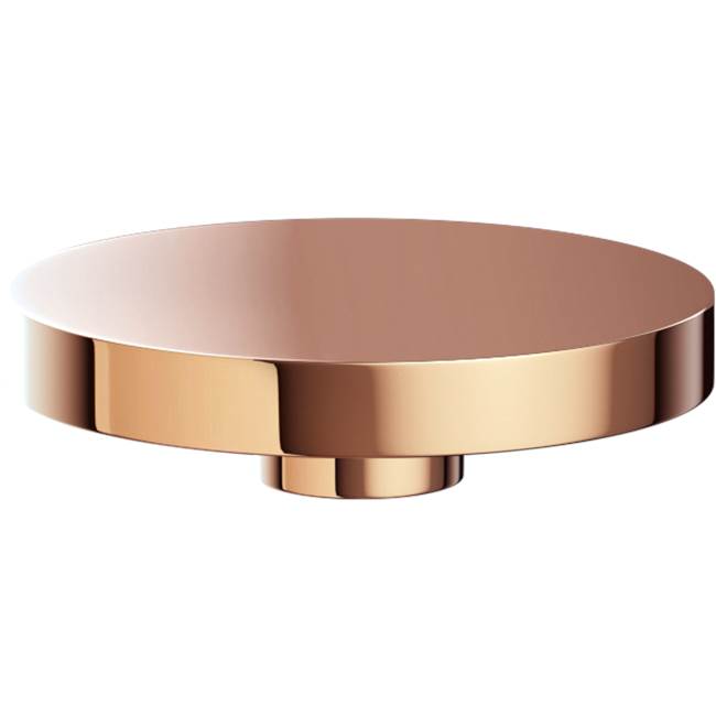 The Galley Ideal Hole Cover in PVD Polished Rose Gold Stainless Steel