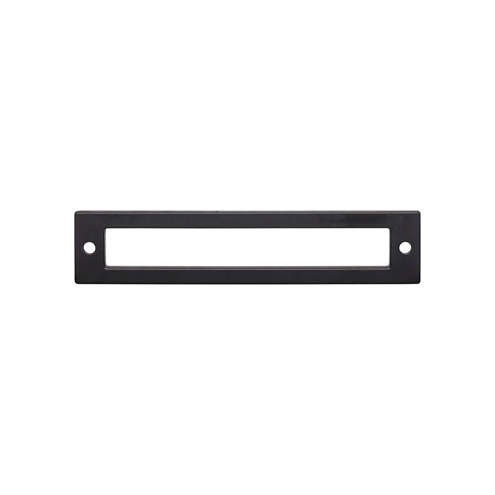 Top Knobs Hollin Backplate 5 1/16 Inch Flat Black