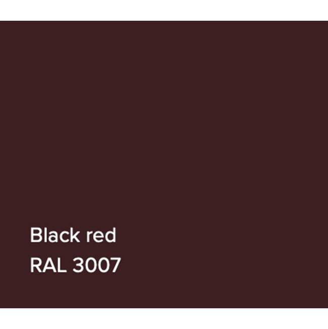 Victoria + Albert RAL Basin Black Red Gloss