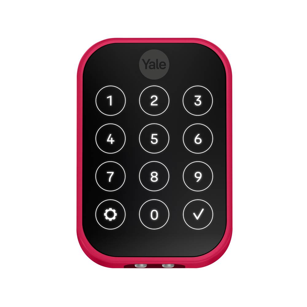 Yale Yale x Pantone Assure Lock 2 Limited Edition Key-Free Touchscreen with Wi-Fi in Viva Magenta