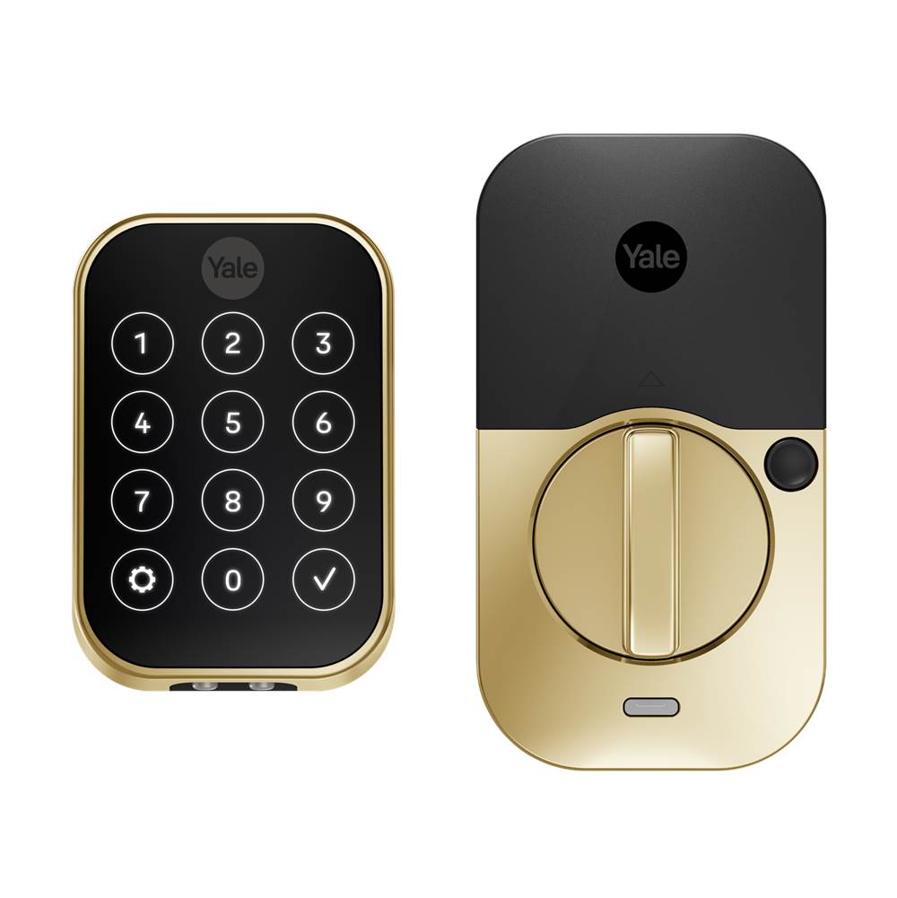 Yale Yale Assure Lock 2 Key-Free Touchscreen with Bluetooth in Brass