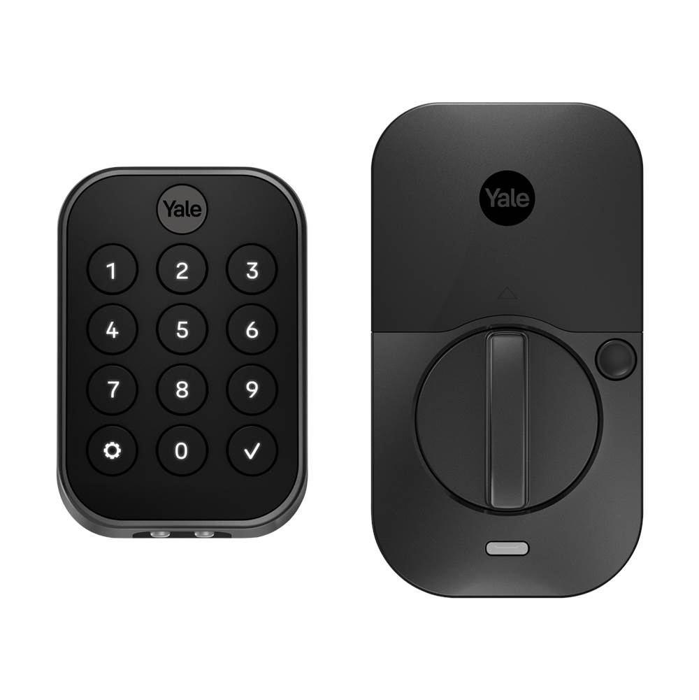 Yale Yale Assure Lock 2 Key-Free Keypad with Bluetooth in Black Suede