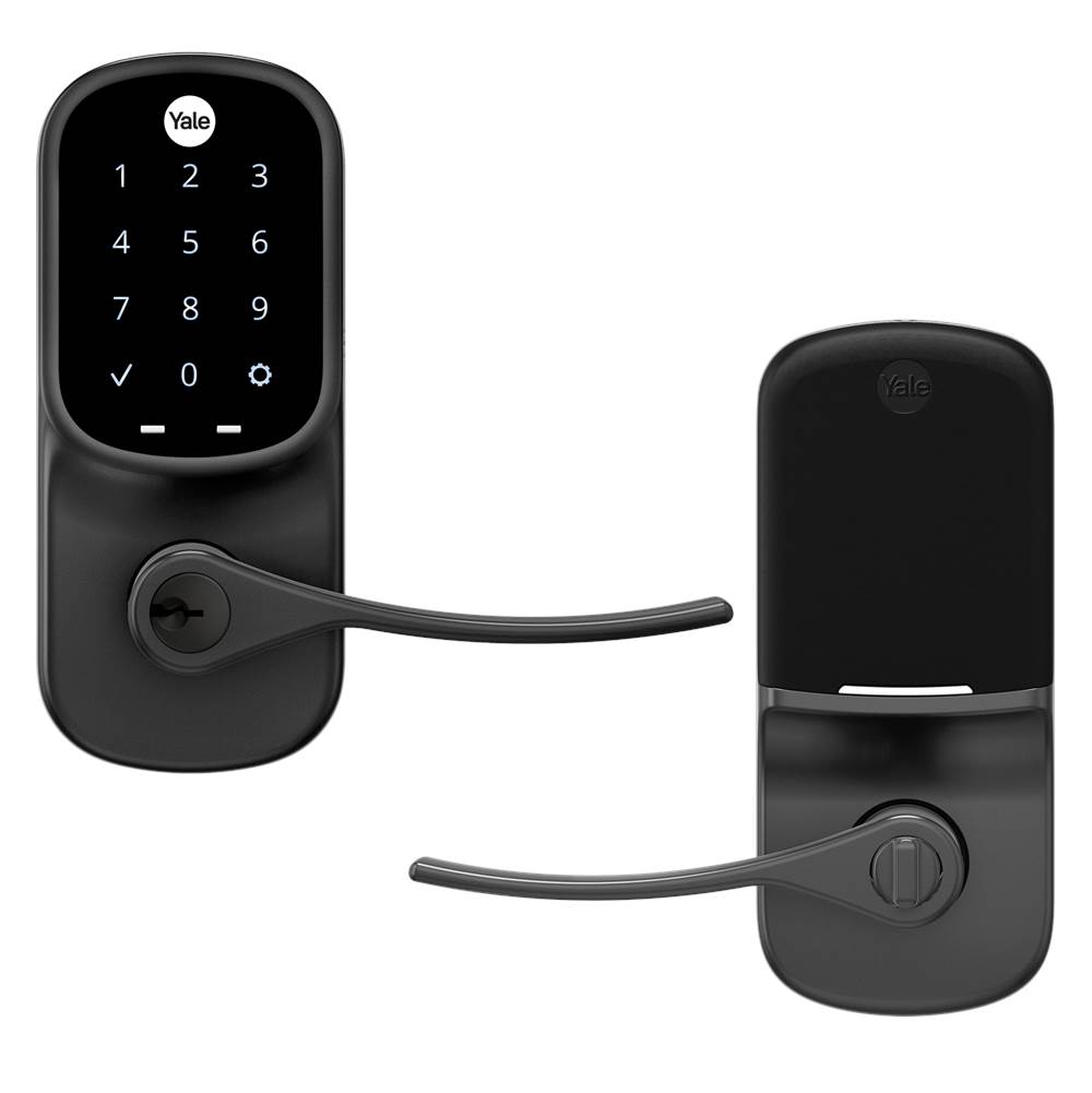 Yale Yale Assure Lever Touchscreen in Black Suede (Non-Connected) (YRL226)
