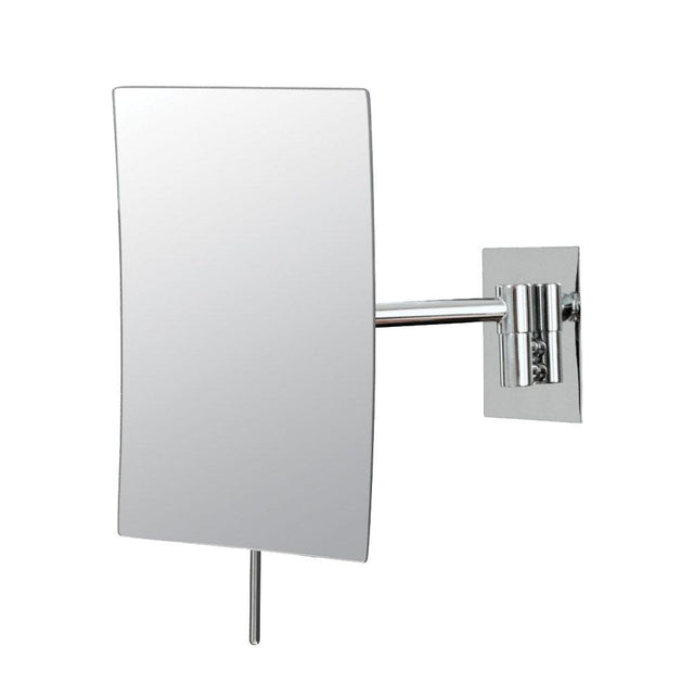 Aptations - Minimalist Rectangular Wall Mirror - Chrome