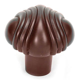 Alno - 1 1/4'' Knob - Chocolate Bronze