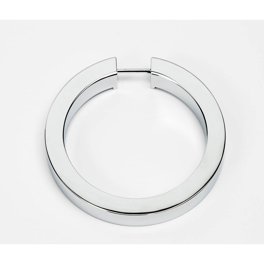 Alno - 3 1/2'' Flat Round Ring Only - Polished Chrome