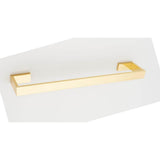 Alno - 12'' Towel Bar - Unlacquered Brass