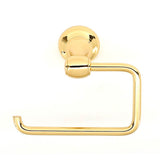 Alno - Single Post Tissue Holder - Unlacquered Brass