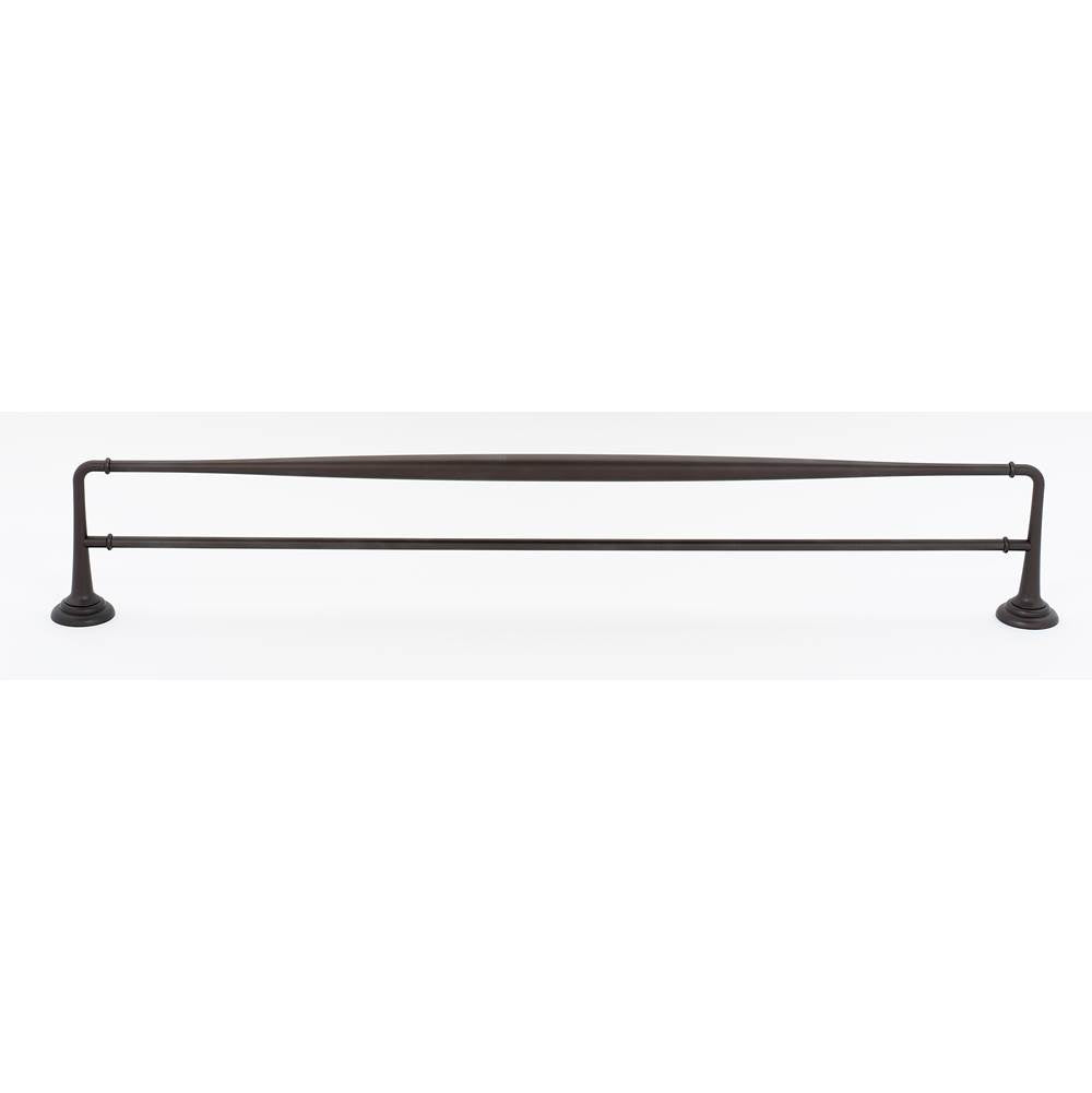 Alno - 30'' Double Towel Bar - Chocolate Bronze