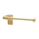 Alno - Single Post Tissue Holder - Left - Unlacquered Brass