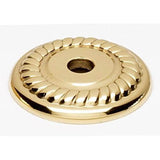 Alno - 1'' Backplate - Unlacquered Brass