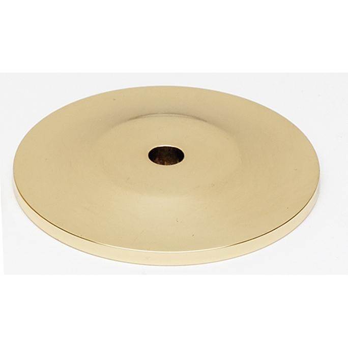Alno - 1 1/4'' Backplate - Unlacquered Brass
