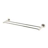 Alno - 24'' Double Towel Bar - Polished Nickel