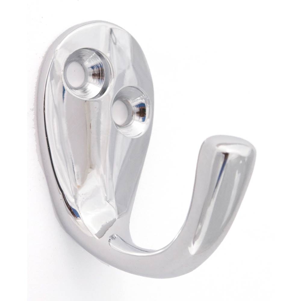 Alno - Single Robe Hook - Polished Chrome