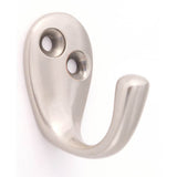 Alno - Single Robe Hook - Satin Nickel