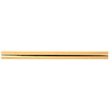 Alno - 6'' Shower Rod Only - Unlacquered Brass