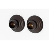 Alno - Shower Rod Brackets Only - Chocolate Bronze