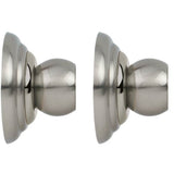 Alno - Shower Rod Brackets Only - Satin Nickel