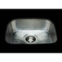 Alno - D-Bowl Prep Sink Plain Pattern, Undermount and Drop In - Weathered Copper