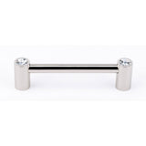 Alno - 4'' Crystal Pull - Polished Nickel
