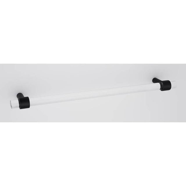 Alno - 12'' Acrylic Pull - Matte Black
