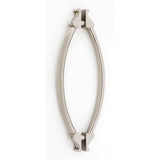 Alno - 8'' Back To Back Glass Door Pull - Satin Nickel