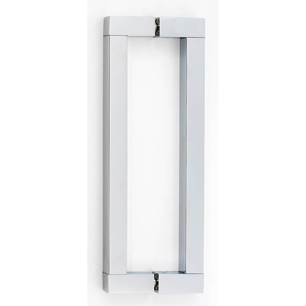 Alno - 8'' Back To Back Glass Door Pull - Polished Chrome