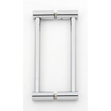 Alno - 6'' Back To Back Glass Door Pull - Polished Chrome
