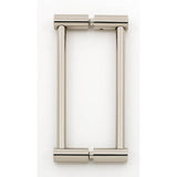 Alno - 6'' Back To Back Glass Door Pull - Polished Nickel