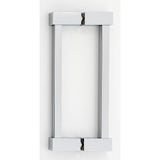 Alno - 6'' Back To Back Glass Door Pull - Polished Chrome