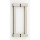 Alno - 6'' Back To Back Glass Door Pull - Polished Nickel
