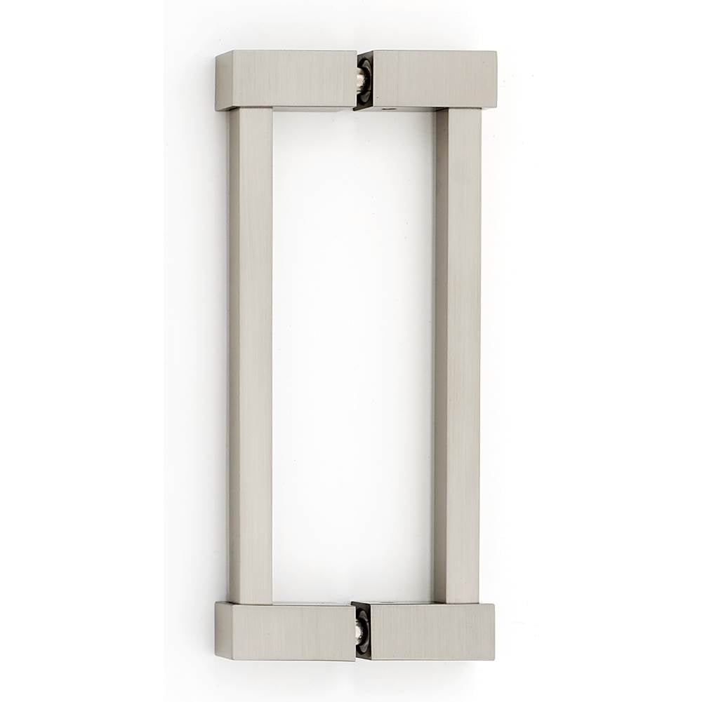 Alno - 6'' Back To Back Glass Door Pull - Satin Nickel