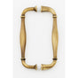 Alno - 6'' Back To Back Glass Door Pull - Antique English