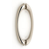 Alno - 6'' Back To Back Glass Door Pull - Polished Nickel