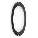 Alno - 8'' Back To Back Glass Door Pull - Bronze