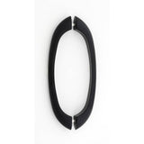 Alno - 8'' Back To Back Glass Door Pull - Matte Black