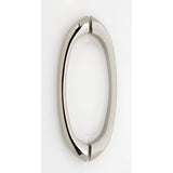 Alno - 8'' Back To Back Glass Door Pull - Polished Nickel