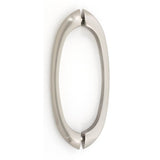 Alno - 8'' Back To Back Glass Door Pull - Satin Nickel